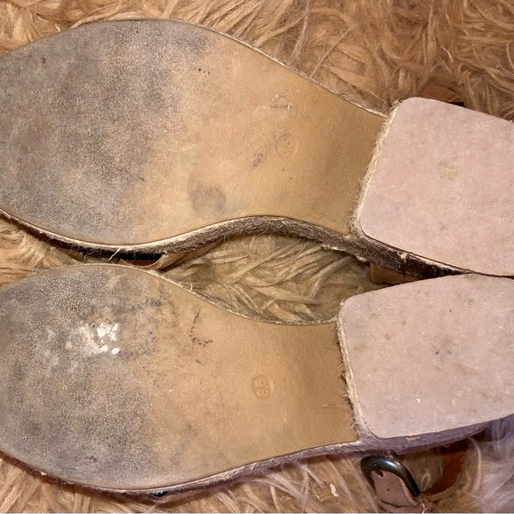 Retro-Style MI.IM Lynn Espadrille Chunky Platform Sandal Size 8.5 - Picture 6 of 10